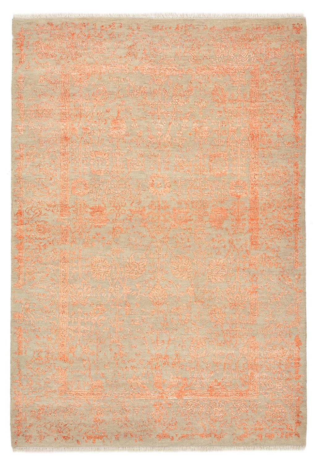 Designermatta - 181 x 127 cm - orange