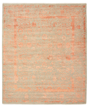 Designermatta - 299 x 253 cm - orange