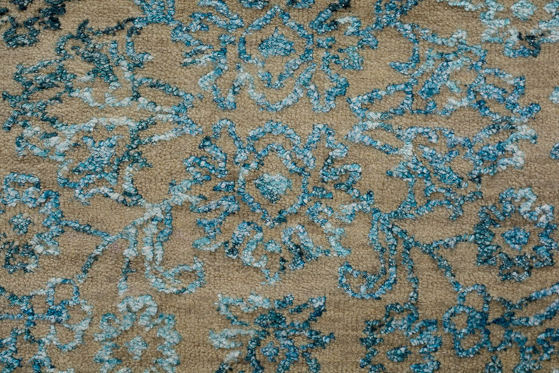 Designermatta - 150 x 95 cm - ljusblå