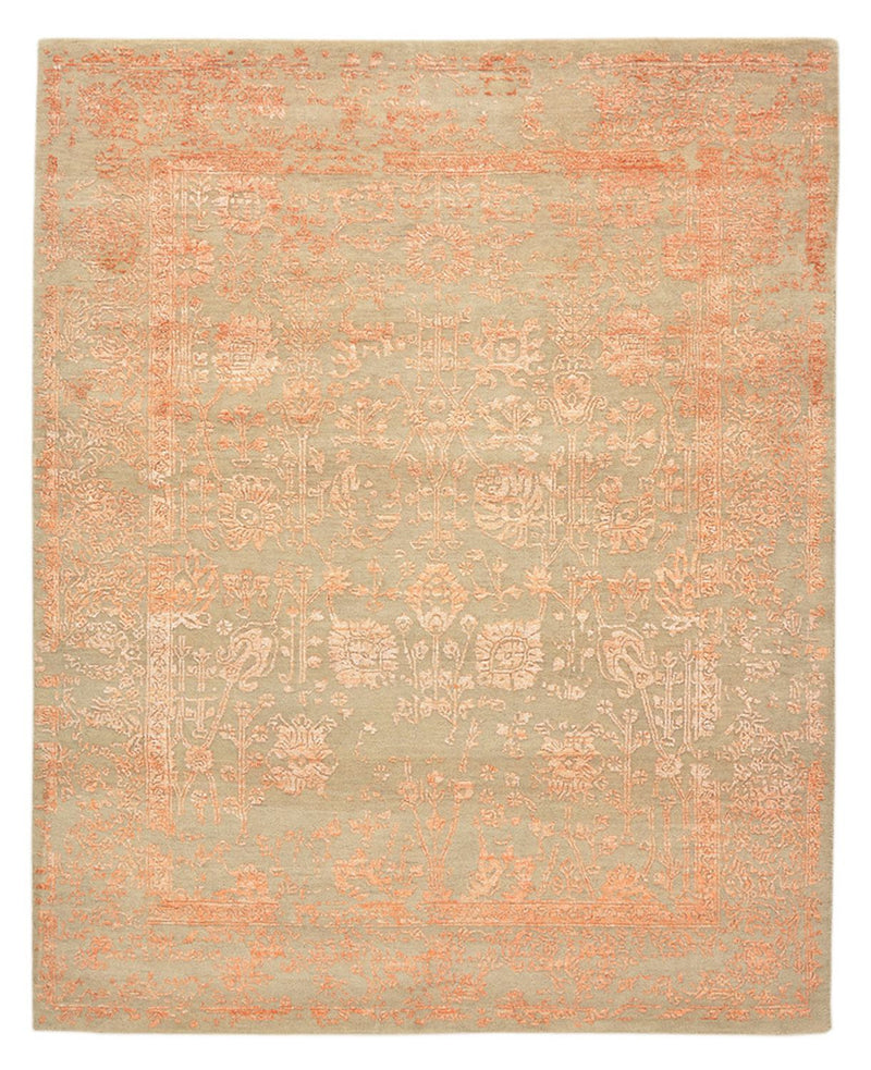 Designermatta - 186 x 151 cm - orange