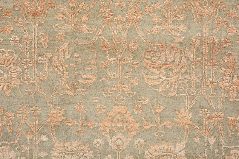 Designermatta - 186 x 151 cm - orange