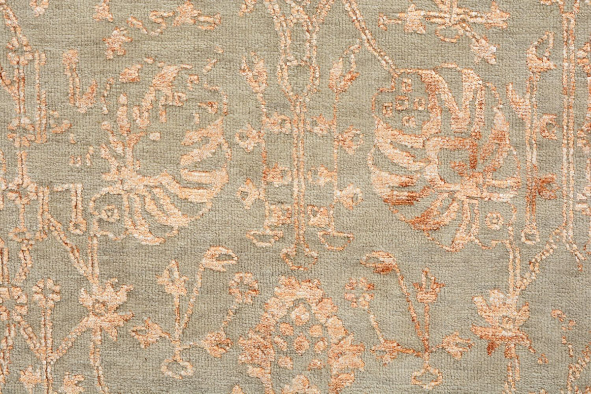 Designermatta - 238 x 169 cm - ljusbrun