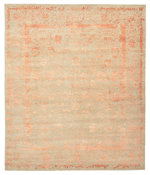 Designermatta - 293 x 251 cm - ljusbrun