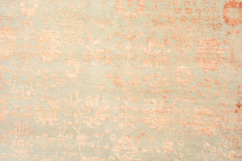 Designermatta - 293 x 251 cm - ljusbrun