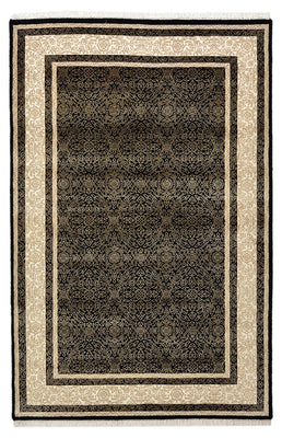 Designermatta - 153 x 101 cm - mörk beige
