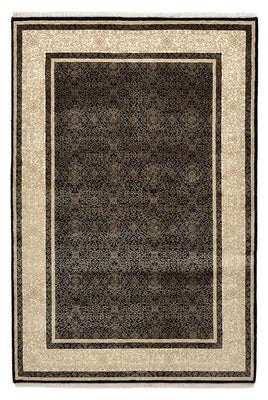 Designermatta - 181 x 123 cm - mörk beige