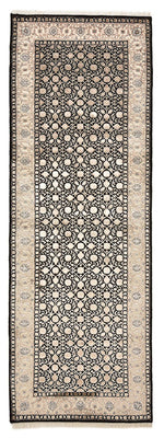Runner Orientaliska mattor - Bijar - Indus - 241 x 84 cm - mörk beige