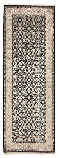 Runner Orientaliska mattor - Bijar - Indus - 241 x 84 cm - mörk beige