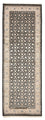 Runner Orientaliska mattor - Bijar - Indus - 241 x 84 cm - mörk beige
