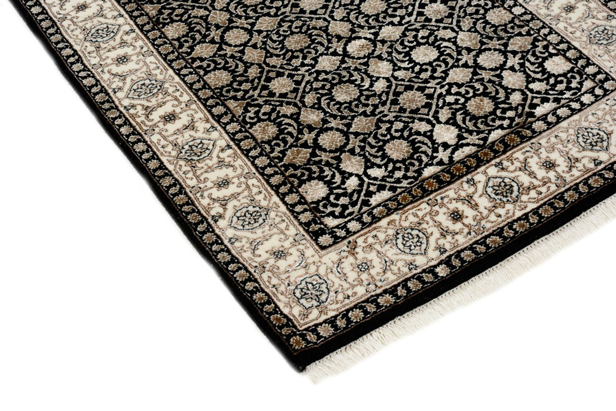 Runner Orientaliska mattor - Bijar - Indus - 241 x 84 cm - mörk beige