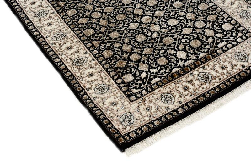 Runner Orientaliska mattor - Bijar - Indus - 241 x 84 cm - mörk beige