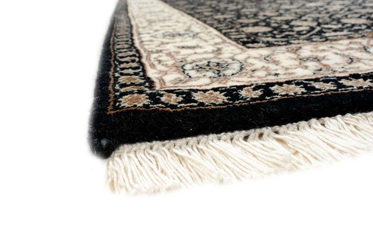 Runner Orientaliska mattor - Bijar - Indus - 241 x 84 cm - mörk beige