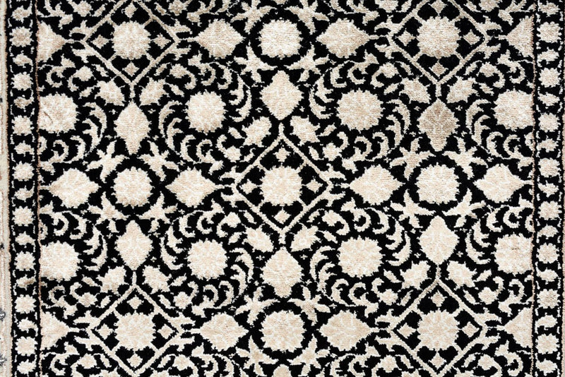 Runner Orientaliska mattor - Bijar - Indus - 241 x 84 cm - mörk beige