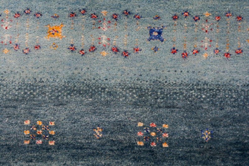 Gabbeh-mattan - Loribaft Indus - 240 x 175 cm - flerfärgad