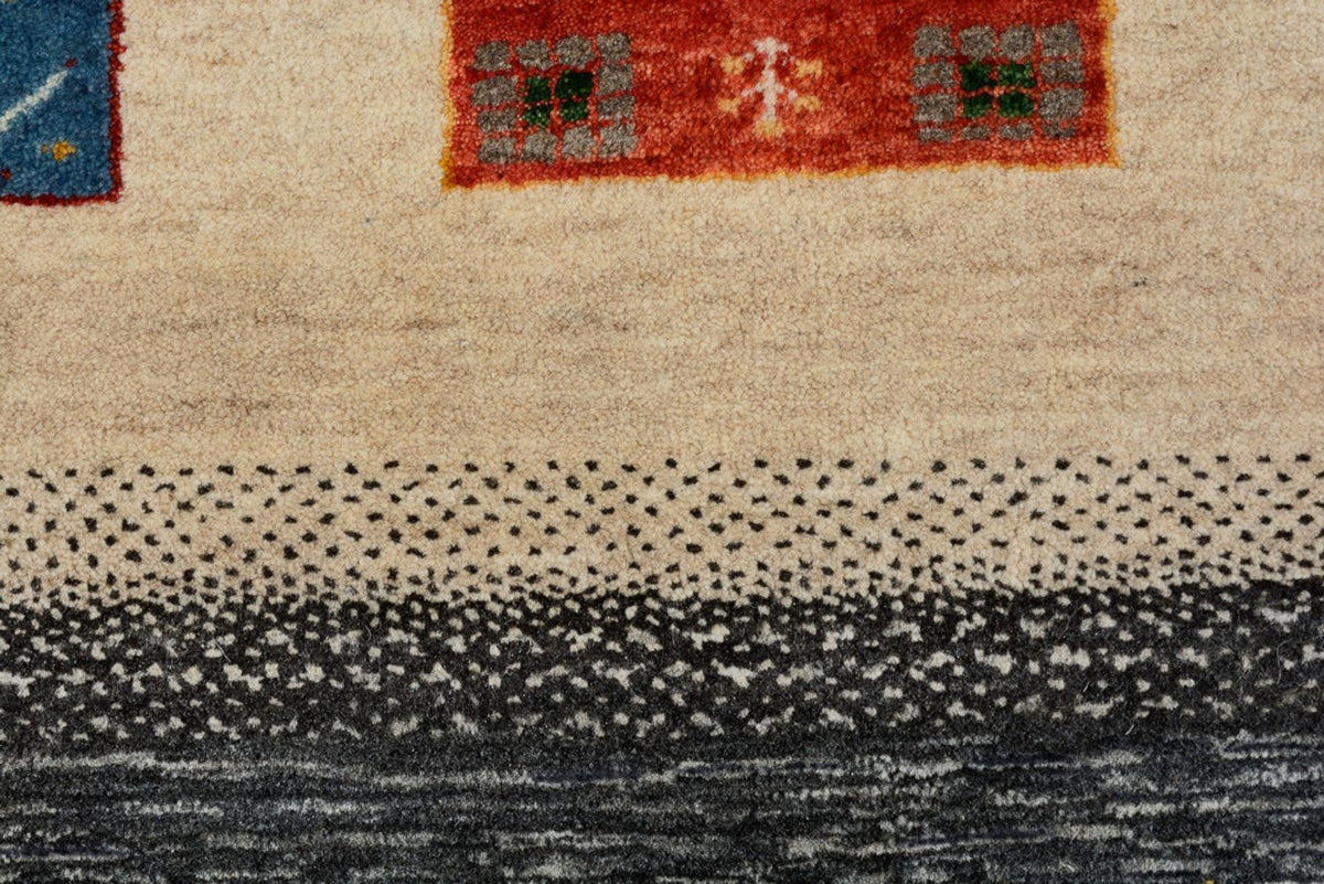 Gabbeh-mattan - Loribaft Indus - 356 x 252 cm - flerfärgad