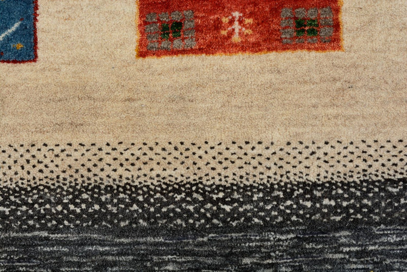 Gabbeh-mattan - Loribaft Indus - 356 x 252 cm - flerfärgad