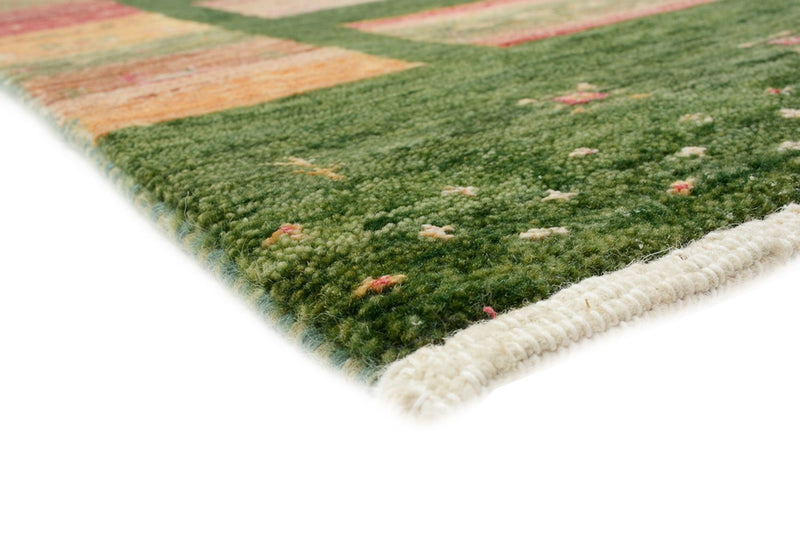 Gabbeh-mattan - Loribaft Indus - 238 x 173 cm - grön