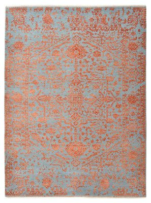 Designermatta - 208 x 156 cm - orange