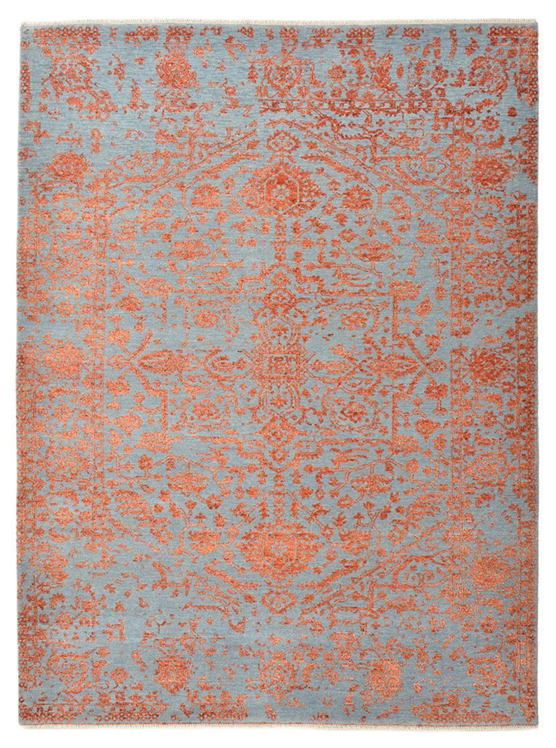 Designermatta - 208 x 156 cm - orange