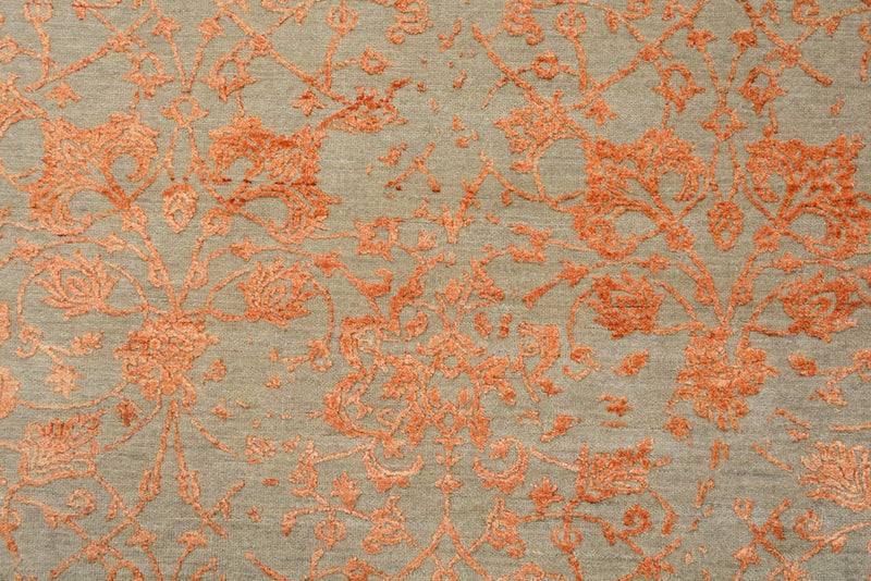 Designermatta - 207 x 158 cm - orange