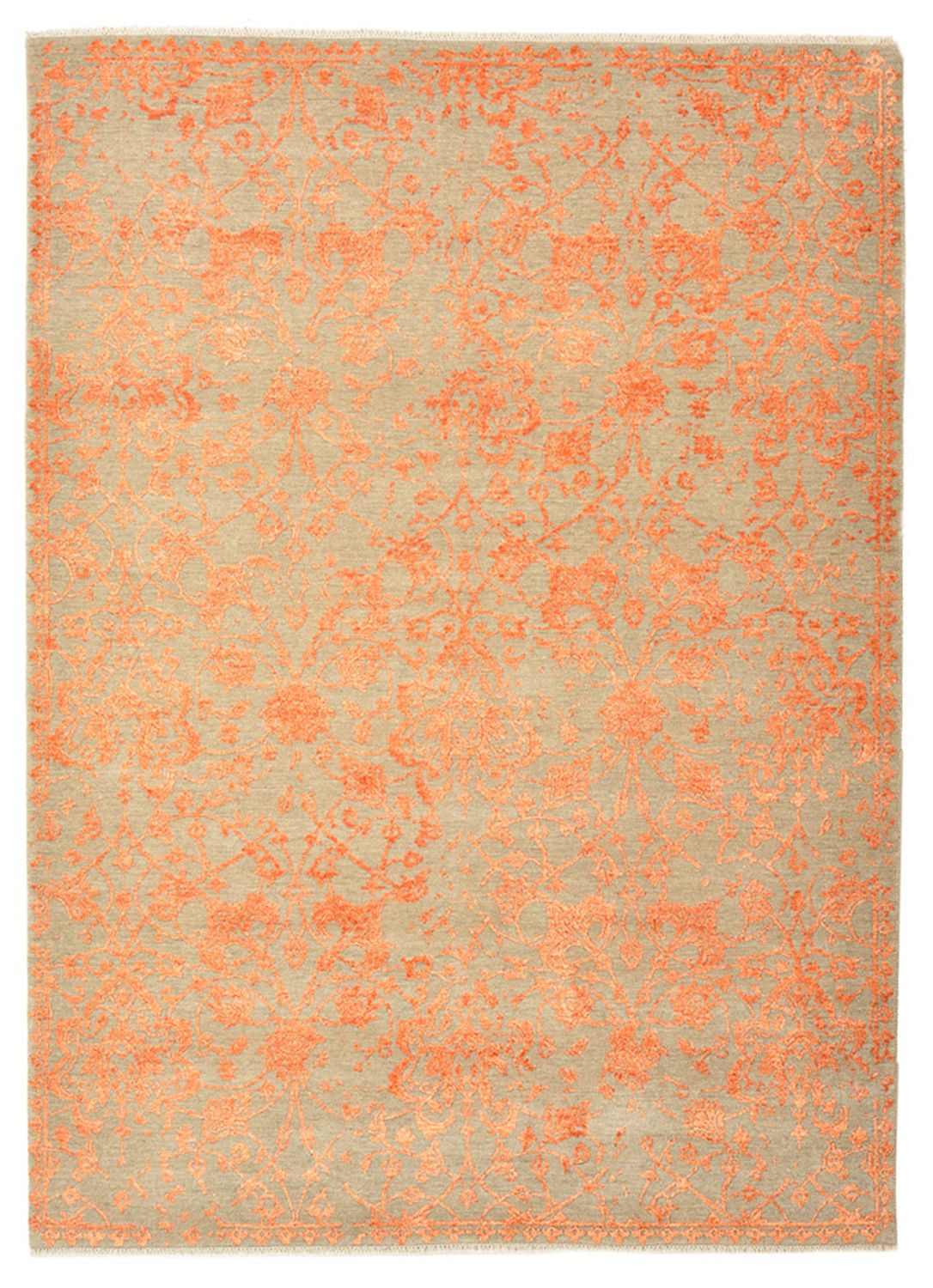 Designermatta - 212 x 156 cm - orange