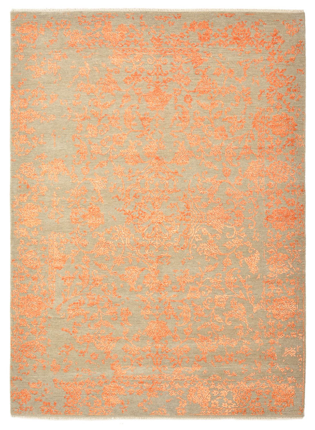 Designermatta - 211 x 157 cm - orange