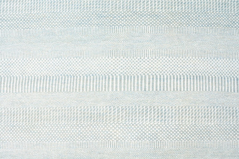 Designermatta - 313 x 243 cm - ljusblå