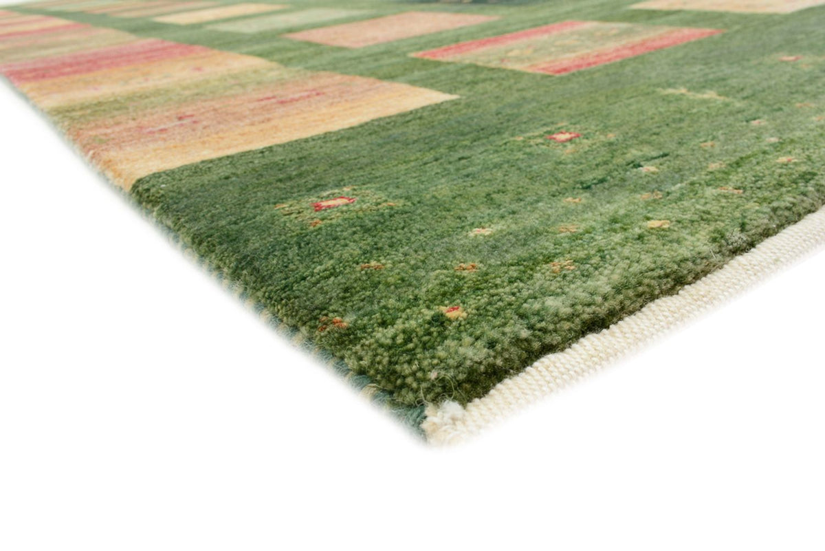 Gabbeh-mattan - Loribaft Indus - 302 x 248 cm - grön