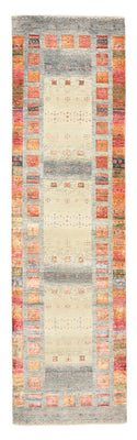 Runner Gabbeh-mattan - Loribaft Indus - 295 x 82 cm - flerfärgad