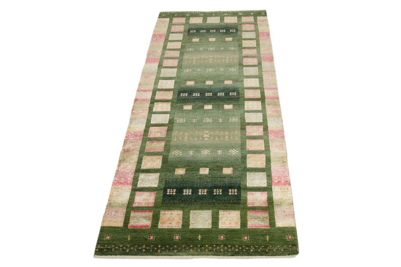 Runner Gabbeh-mattan - Loribaft Indus - 192 x 76 cm - flerfärgad