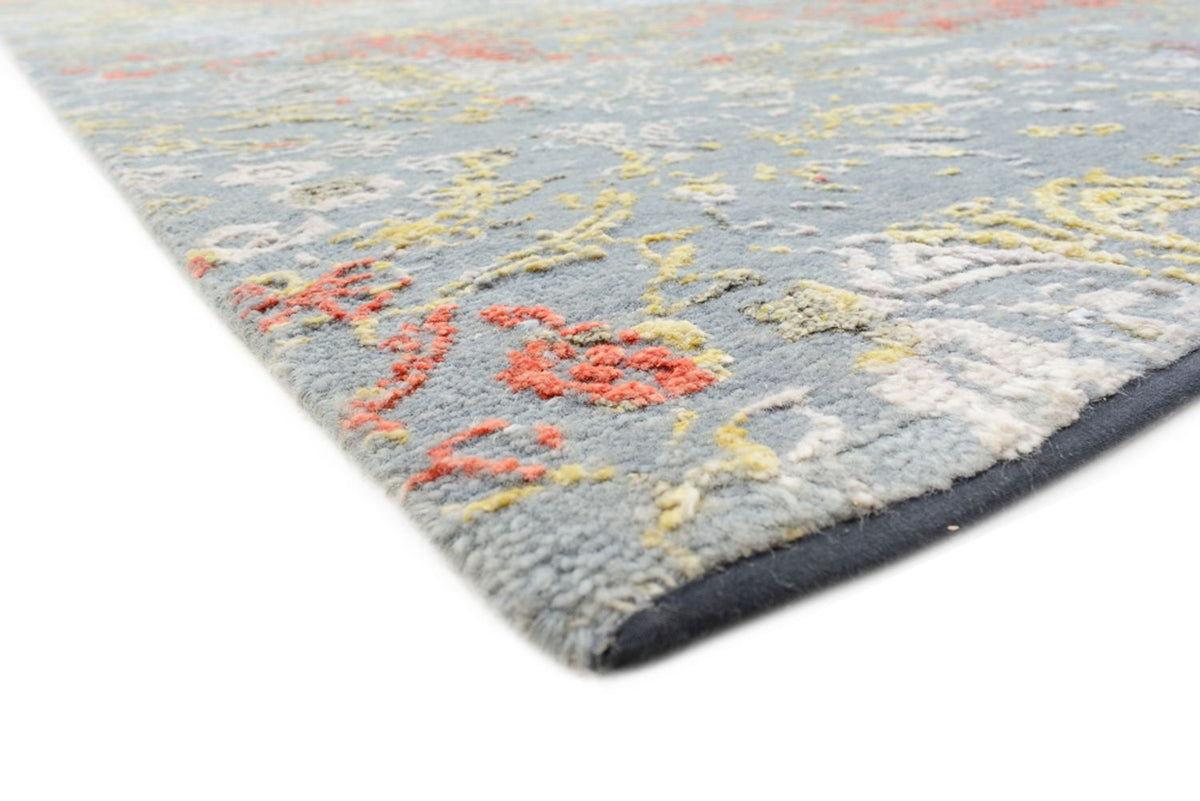 Designermatta - 369 x 274 cm - ljusblå