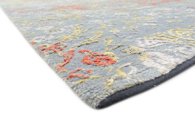 Designermatta - 369 x 274 cm - ljusblå