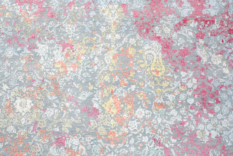 Designermatta - 369 x 274 cm - ljusblå