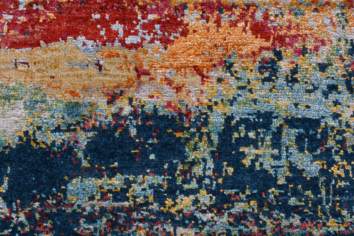 Designermatta - 182 x 119 cm - flerfärgad