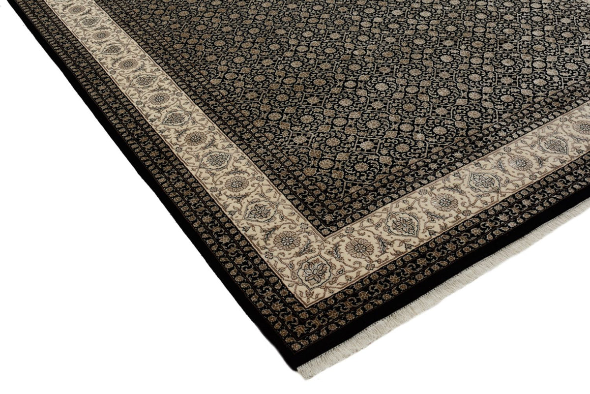 Orientaliska mattor - Bijar - Indus - 301 x 203 cm - mörk beige