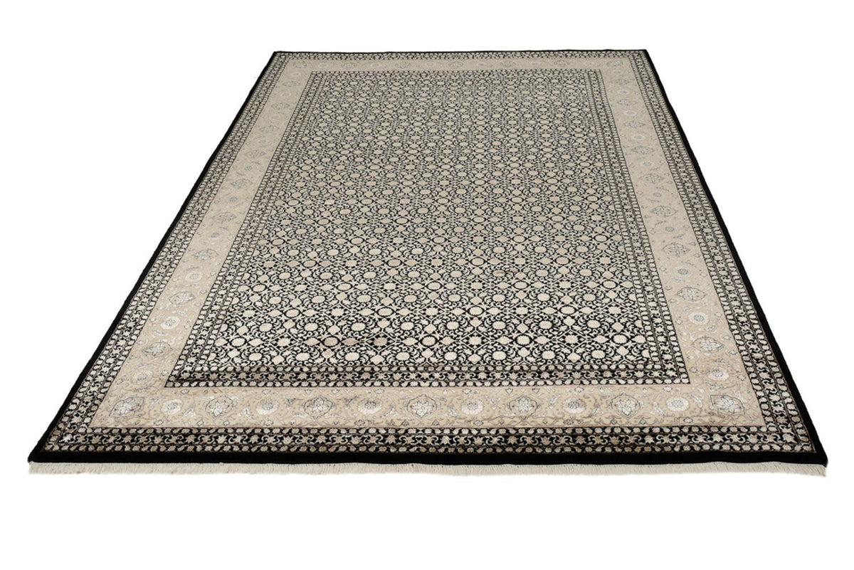 Orientaliska mattor - Bijar - Indus - 301 x 203 cm - mörk beige