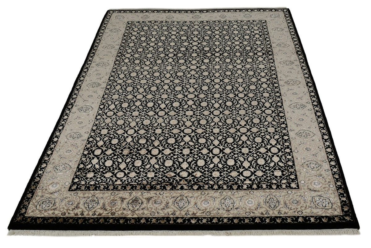 Orientaliska mattor - Bijar - Indus - 202 x 139 cm - mörk beige