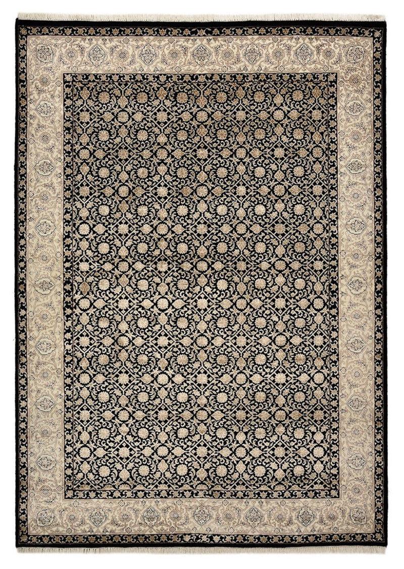 Orientaliska mattor - Bijar - Indus - 200 x 142 cm - mörk beige
