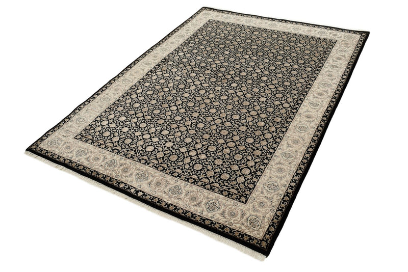 Orientaliska mattor - Bijar - Indus - 200 x 142 cm - mörk beige