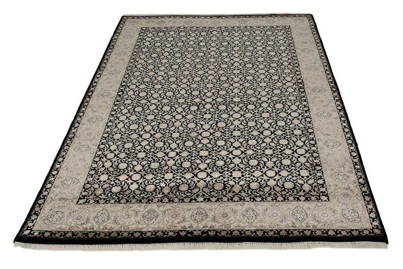 Orientaliska mattor - Bijar - Indus - 200 x 142 cm - mörk beige