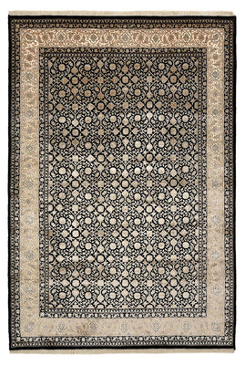 Orientaliska mattor - Bijar - Indus - 204 x 139 cm - mörk beige