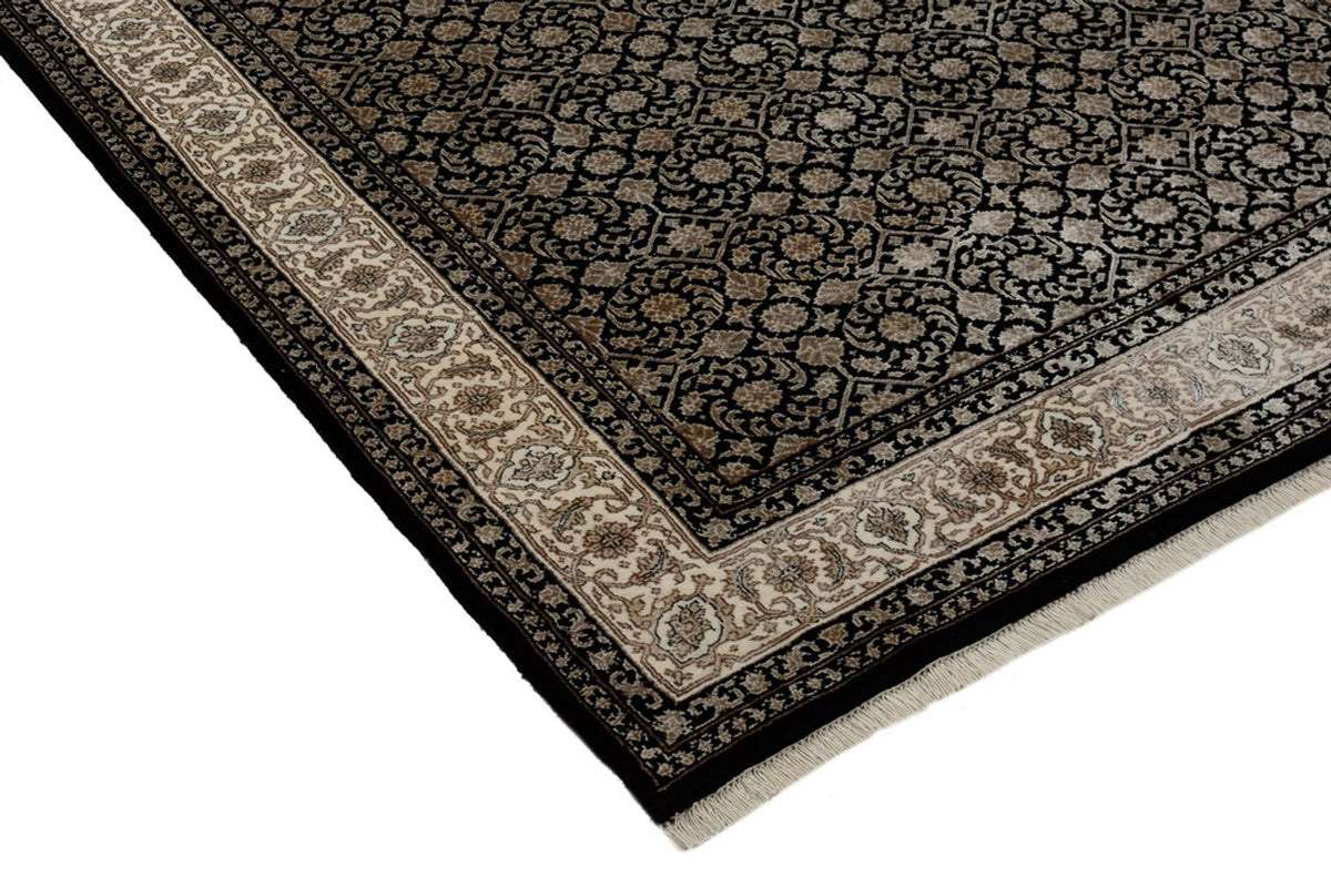 Orientaliska mattor - Bijar - Indus - 204 x 139 cm - mörk beige