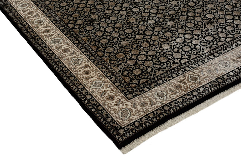 Orientaliska mattor - Bijar - Indus - 204 x 139 cm - mörk beige