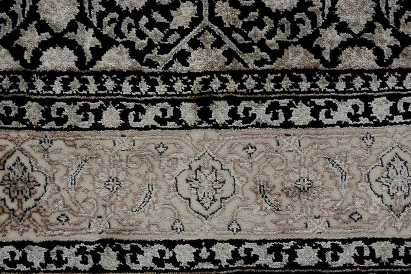Orientaliska mattor - Bijar - Indus - 204 x 139 cm - mörk beige