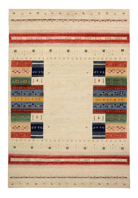 Gabbeh-mattan - Loribaft Indus - 303 x 205 cm - ljusbeige