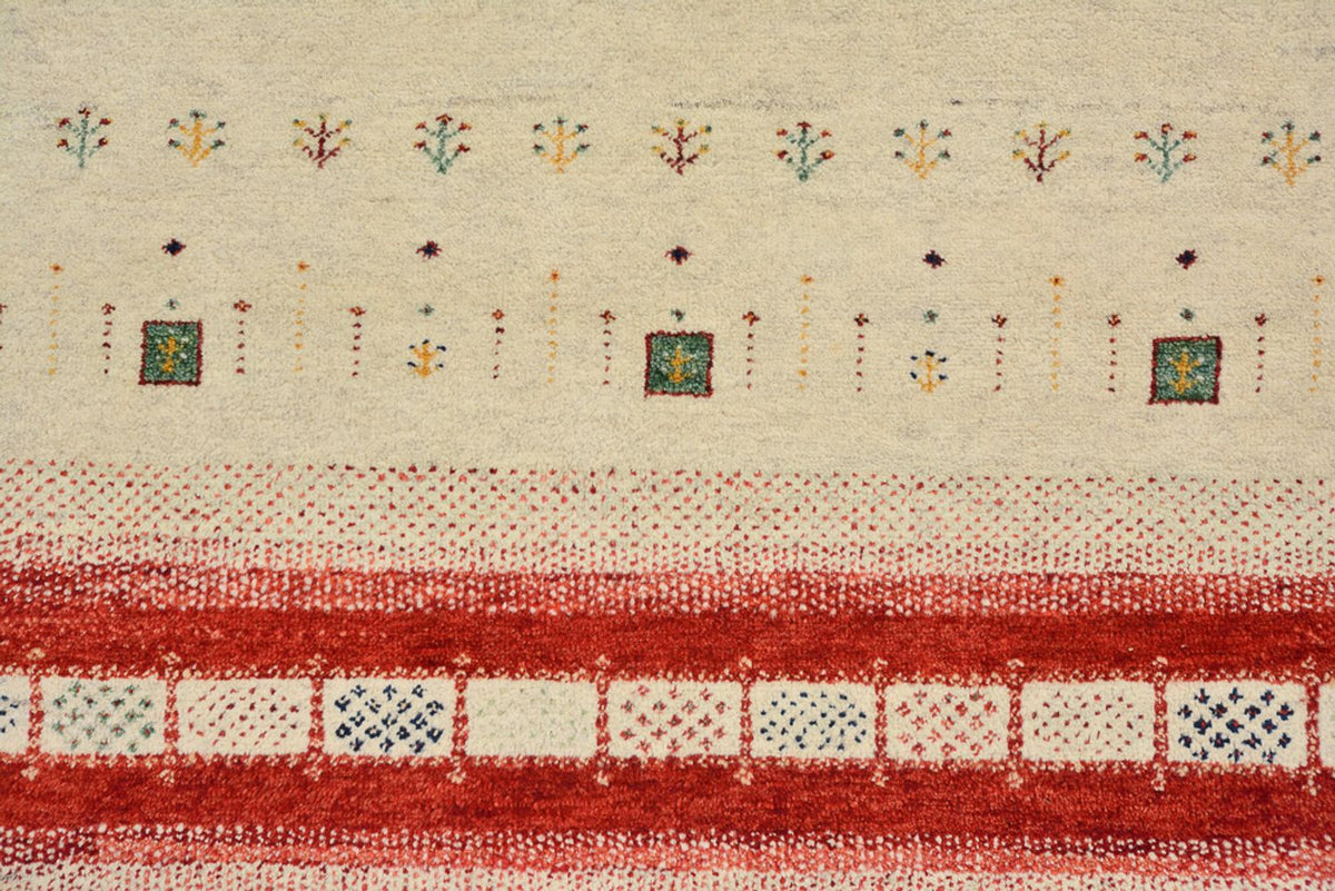 Gabbeh-mattan - Loribaft Indus - 303 x 205 cm - ljusbeige