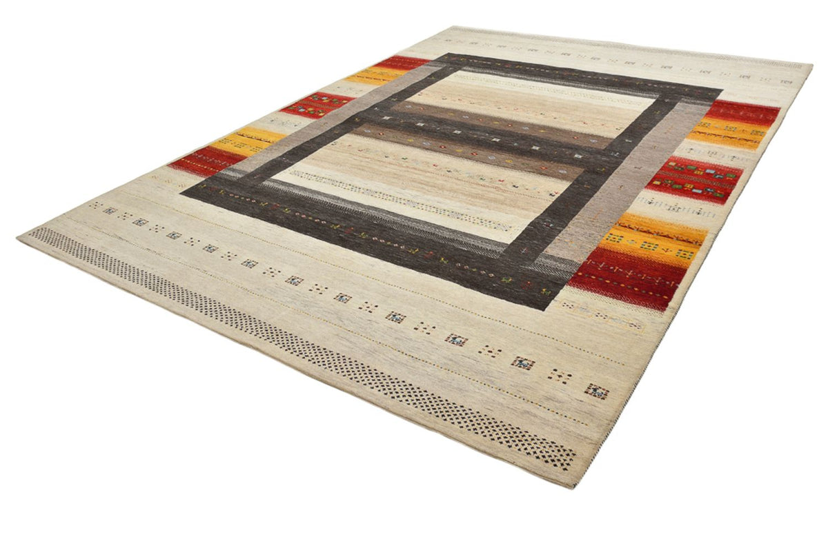 Gabbeh-mattan - Loribaft Indus - 347 x 254 cm - ljusbeige