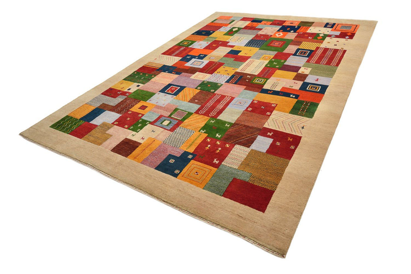 Indo Loribaft Mattan 347x246cm - Ullmatta