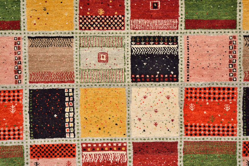 Gabbeh-mattan - Loribaft Indus - 340 x 243 cm - flerfärgad