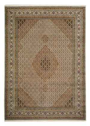 Orientaliska mattor - Tabriz - 352 x 250 cm - mörk beige
